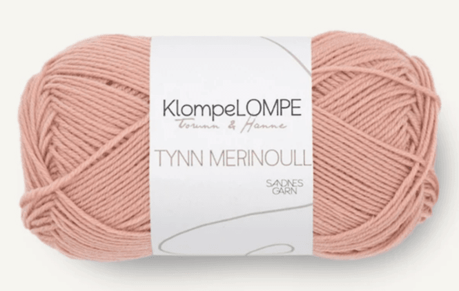 Hovedbilde KLOMPELOMPE TYNN MERINOULL PUDDERBRUN 3332