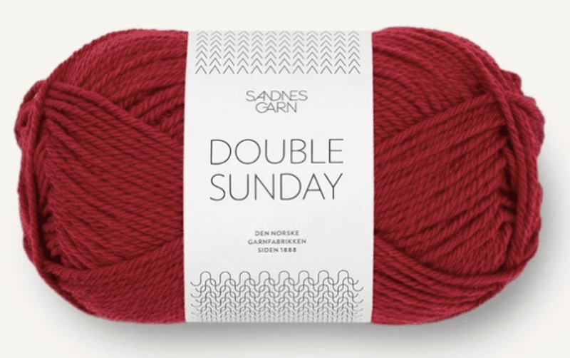 DOUBLE SUNDAY DYP RØD