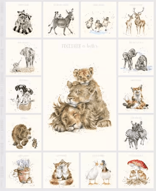 Hovedbilde Soft Grey Lion Panel (36